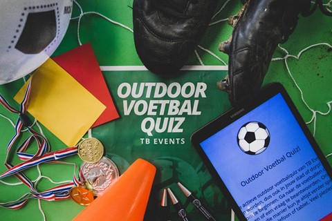 Outdoor Voetbal Quiz at home