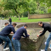 32) Kolonisten van Catan met begeleiding op afstand  (Eigen locatie)