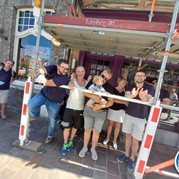 43) Citygame Levend Ganzenbord met begeleiding op afstand  (Eigen locatie)