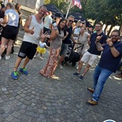 58) Citygame Levend Ganzenbord met begeleiding op afstand  (Eigen locatie)