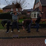 61) Citygame Levend Ganzenbord met begeleiding op afstand  (Eigen locatie)