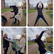 70) Citygame Levend Ganzenbord met begeleiding op afstand  (Eigen locatie)