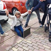38) Citygame Levend Ganzenbord met begeleiding op afstand  (Eigen locatie)