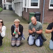 40) Citygame Levend Ganzenbord met begeleiding op afstand  (Eigen locatie)