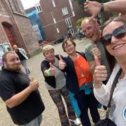 46) Citygame Levend Ganzenbord met begeleiding op afstand  (Eigen locatie)