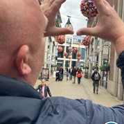 50) Citygame Levend Ganzenbord met begeleiding op afstand  (Eigen locatie)