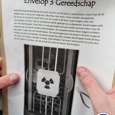 Secret Escape Game - Begeleiding op afstand  (Eigen locatie)