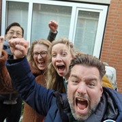 35) Citygame Levend Ganzenbord met begeleiding op afstand  (Eigen locatie)