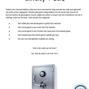 2) Secret Escape Game - Begeleiding op afstand  (Eigen locatie)