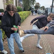 23) City Hunters met begeleiding op afstand  (Eigen locatie)