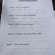 10) Moordspel *  (Eigen locatie)